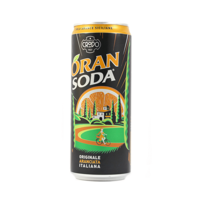 Бутилка 330 мл Oransoda безалкохолна напитка портокал – свеж плодов вкус