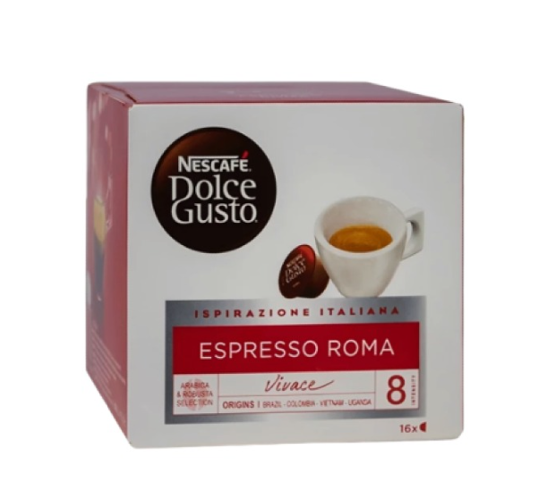 Кафе Капсули Еспресо Roma Nescafe Dolce Gusto 16 бр.