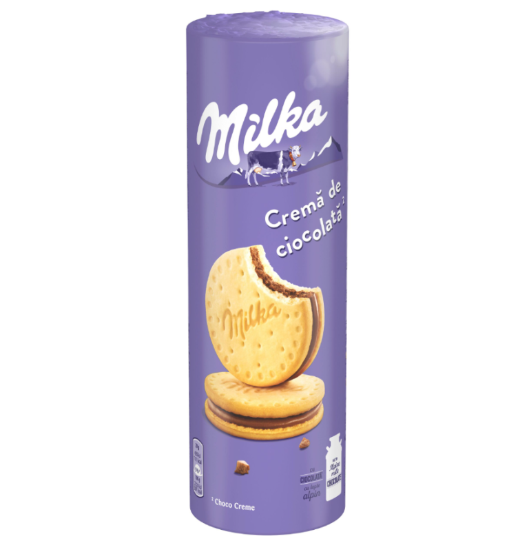 Бисквити с Шоколадов Крем Milka Choco Creme 260 г