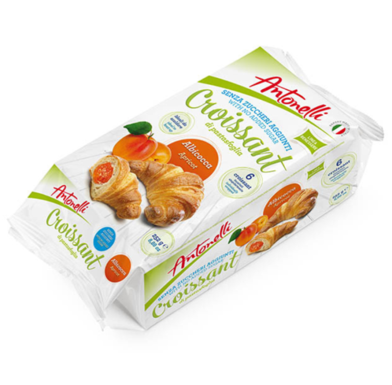 Кроасани с Кайсия Antonelli Без Захар 252 г