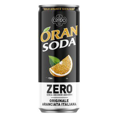 Портокалова Газирана Напитка Oransoda Без Захар 330 мл