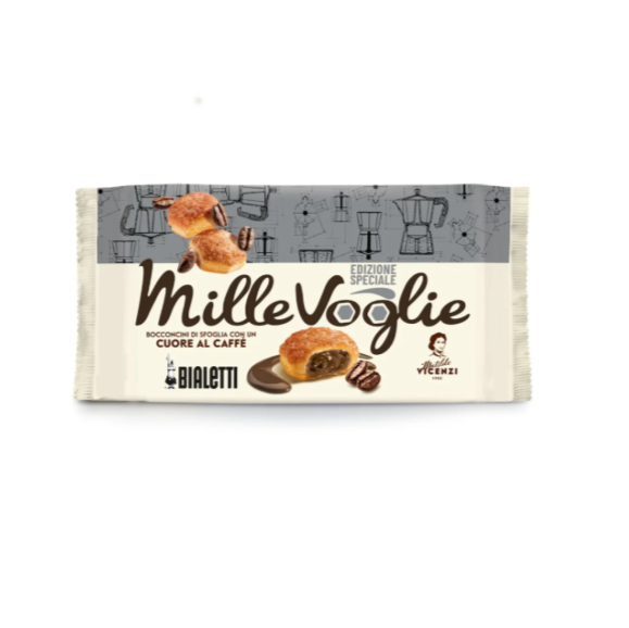 Сладки Бутер Хапки с Крем Кафе Bialetti Vicenzi Mille Voglie 100 г