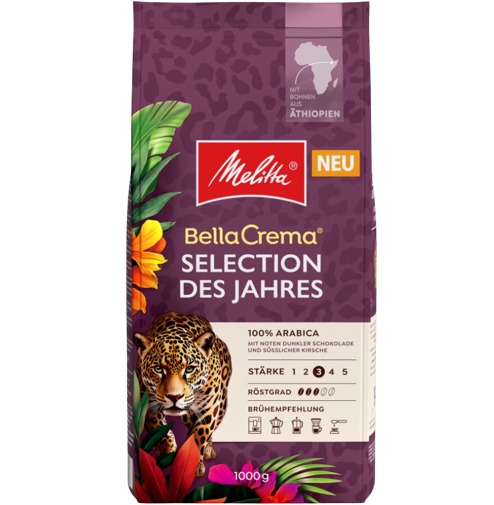 Кафе на Зърна Melitta Bella Crema Selection Des Jahres 1 кг