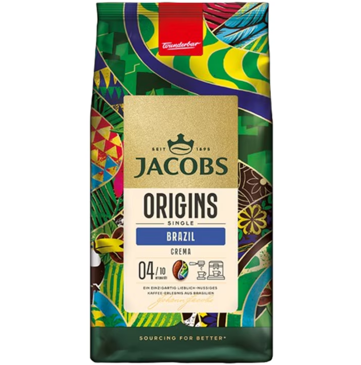 Кафе на Зърна Jacobs Origins Brazil 1 кг