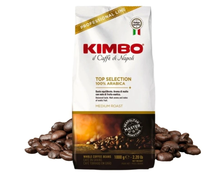 Кафе на Зърна Kimbo Top Selection 100 % Arabica 1 кг
