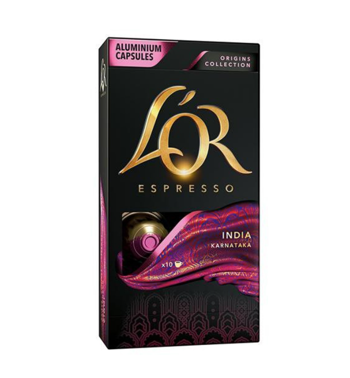 Кафе Капсули L'OR Espresso India за Nespresso® Система - 10 Бр. (52 g)