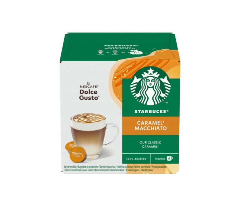 Кафе Капсули STARBUCKS Caramel Macchiato за Dolce Gusto - 12 бр.