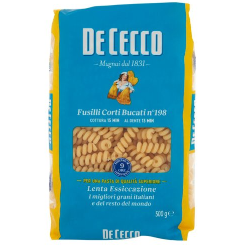 Паста Фузили De Cecco Fusilli Corti Bucati 500 гр