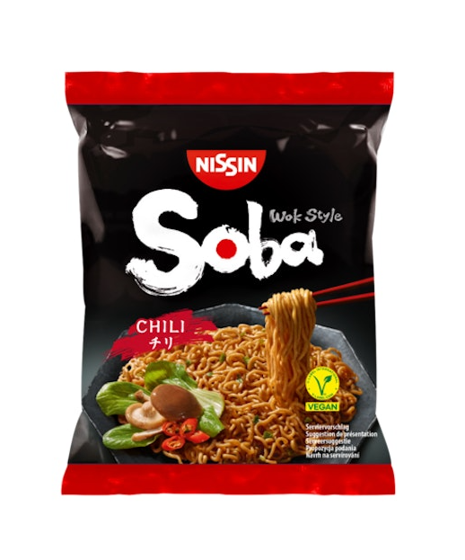Нудли Nissin Soba Чили 111 г