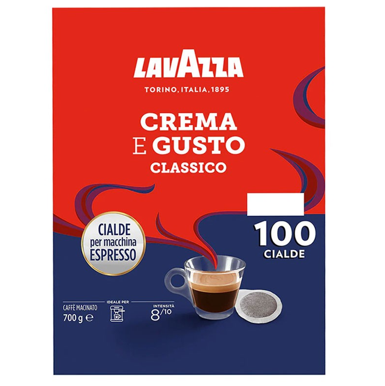 LAVAZZA КАФЕ 100 ESE PODS CREMA E GUSTO 3187 /10
