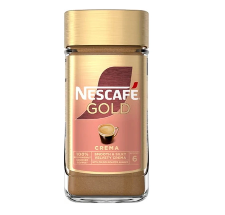 NESCAFE КАФЕ 200G GOLD CREMA - INSTANT GLASS /6