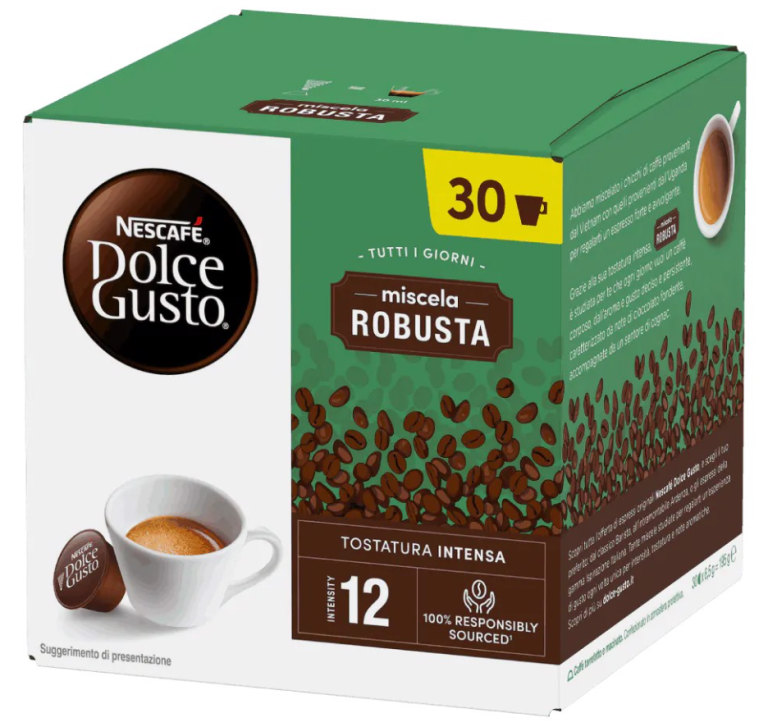 Кафе Капсули Nescafe Dolce Gusto Miscela Robusta 30 бр