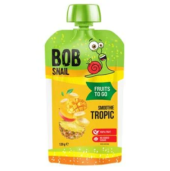 Смути Bob Snail Банан-Ананас-Манго 120 г