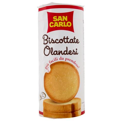 Бисквити Холандски Сухари San Carlo 125 г