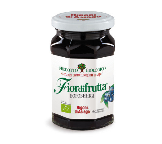 Био Конфитюр Fior di Frutta Горски Черни Боровинки 250  г