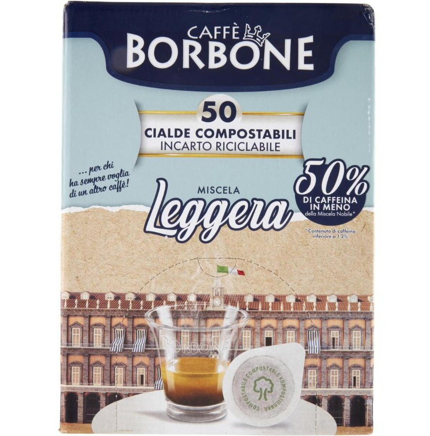 Кафе Дози Borbone Leggera с По-малко Кофеин 50 бр