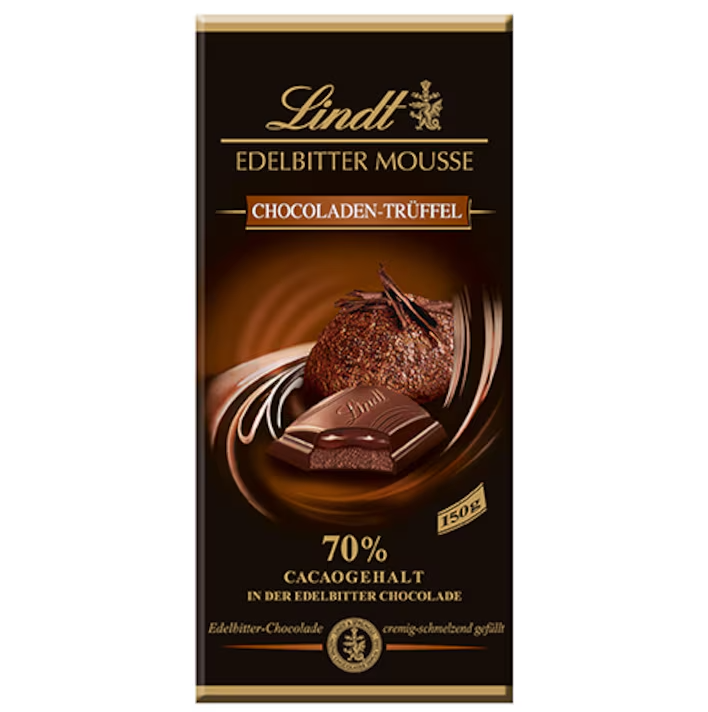 Шоколад Мус Lindt Creation с Трюфел 70% 150 г