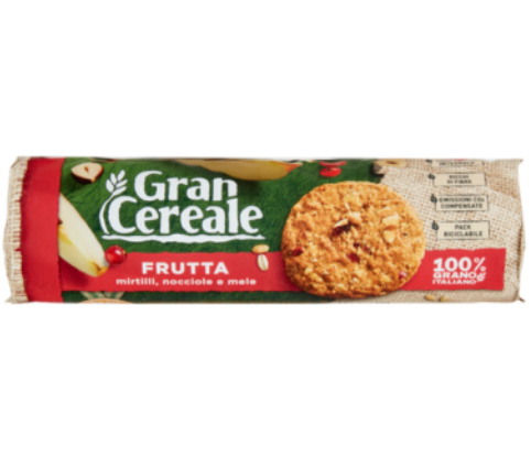 Пълнозърнести Бисквити с Плодове Gran Cereale Fruit 250 г