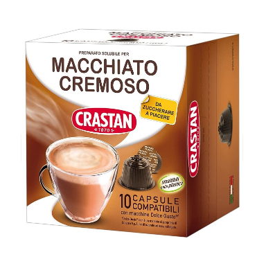 Кафе Капсули Crastan Caffe Macchiato 10 бр