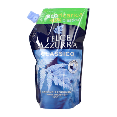 Течен Сапун Пълнител Felce Azzurra Classico 500 мл